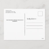 Feliz Naughty Cat Funny Persoonlijke foto Feestdagenkaart (Achterkant)