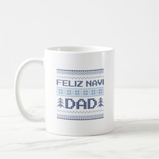 Feliz Navi Dad Koffiemok (Links)