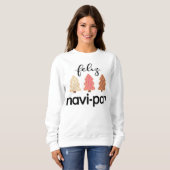 Feliz Navi-pan Kerstsweatshirt Trui (Voorkant volledig)