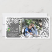 Feliz Navidad - 1 foto Feestdagenkaart (Voorkant)