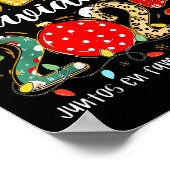 Feliz Navidad 2025 Matching Family Spanish Christm Poster (Hoek)