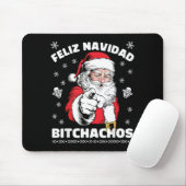 Feliz Navidad Achos Shirt Merry Xmas Funny Santa  Muismat (Met muis)