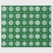 Feliz Navidad Add Family Recipients Name Christmas Cadeaupapier (Vlak)