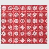 Feliz Navidad Add Family Recipients Name Christmas Cadeaupapier (Vlak)