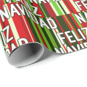 Feliz Navidad Amigos Cadeaupapier (Rol Hoek)