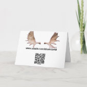 Feliz Navidad - Aurora Borealis Feestdagen Kaart (Achterkant)