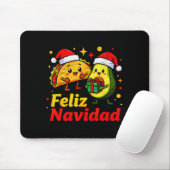 Feliz Navidad Avocado Tacos Mexican Xmas Family Ma Muismat (Met muis)