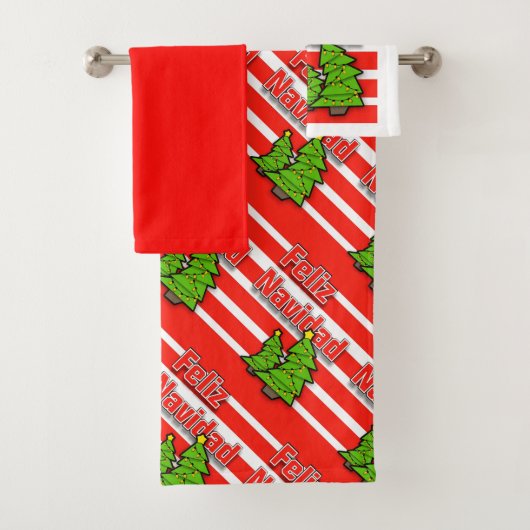 Feliz Navidad Bad Handdoek (Insitu)