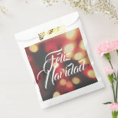 Feliz Navidad Bedankzakje (Gezegeld)