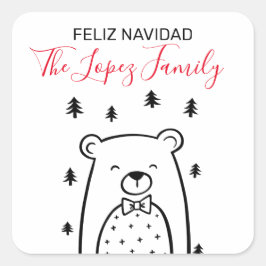 Feliz Navidad Beer Kerst stickers