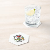 Feliz Navidad Bitchachos Funny Skull Spanish Merry Kartonnen Onderzetters (Insitu)