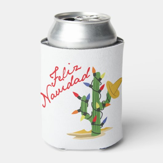 Feliz Navidad Blikjeskoeler (Blikje Voorkant)