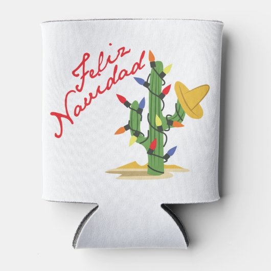 Feliz Navidad Blikjeskoeler (Voorkant)