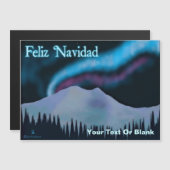 Feliz Navidad - Blue Aurora (Voorkant / Achterkant)
