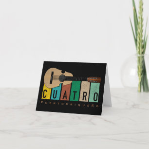 Feliz Navidad Boricua Feestdagen Kaart