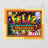 Feliz navidad briefkaarten (Voorkant)