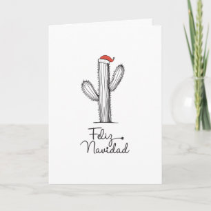 Feliz Navidad Cactus Kerst Kaart