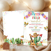 Feliz Navidad Cactus Kerst Vakantie Fiesta Kaart