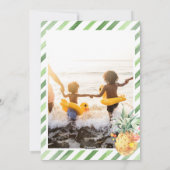 Feliz Navidad | Cactus-kerstfotocollage Feestdagenkaart (Achterkant)