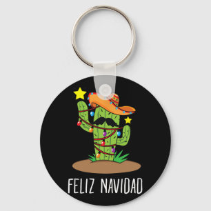 Feliz Navidad Cactus - Mexicaanse Boom Kerstmis In Sleutelhanger