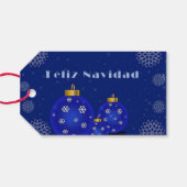 Feliz Navidad Cadeaulabel (Achterkant Horizontaal)