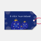 Feliz Navidad Cadeaulabel (Voorkant (Horizontaal))