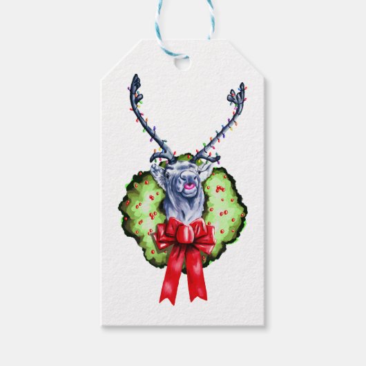 Feliz Navidad Cadeaulabel (Voorkant)