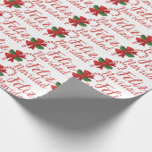 Feliz Navidad Cadeaupapier (Hoek)