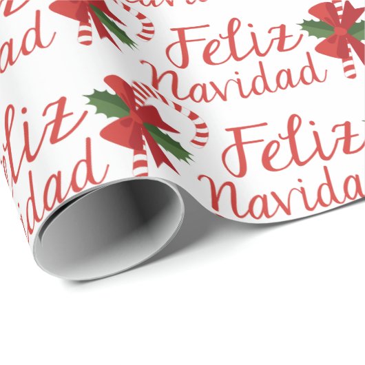 Feliz Navidad Cadeaupapier (Rol Hoek)