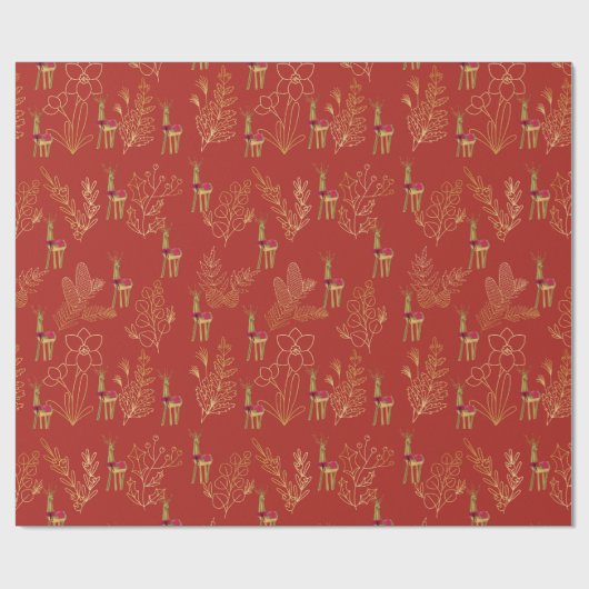 feliz navidad cadeaupapier (Vlak)