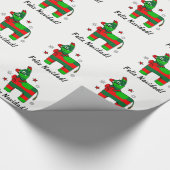 Feliz Navidad. Cadeaupapier (Hoek)