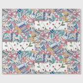 feliz navidad cadeaupapier (Vlak)