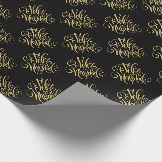 Feliz Navidad Cadeaupapier (Hoek)