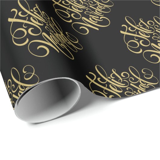 Feliz Navidad Cadeaupapier (Rol Hoek)