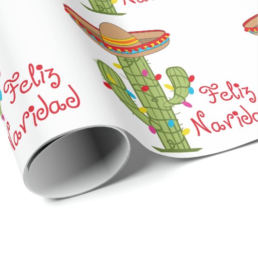 Feliz Navidad Cadeaupapier (Rol Hoek)