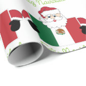 Feliz Navidad Cadeaupapier (Rol Hoek)