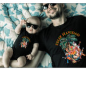 Feliz Navidad Chicken en de bende T-shirt