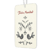 Feliz Navidad Christelijk vers Luchtverfrisser, Pi Luchtverfrisser (Links)