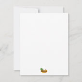 Feliz Navidad Christmas Cactus Flat Card Feestdagenkaart (Achterkant)