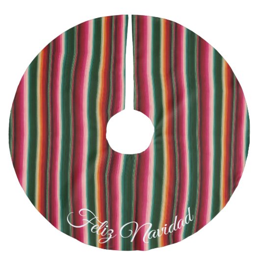 Feliz Navidad Christmas Kerstboom Rok (Voorkant)