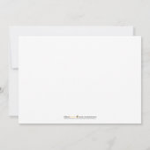 Feliz Navidad Custom Family Holiday Card (blauw) Kaart (Achterkant)