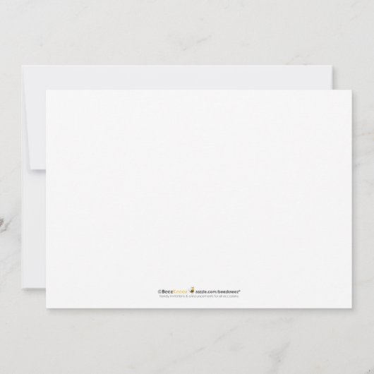 Feliz Navidad Custom Family Holiday Card (blauw) Kaart (Achterkant)