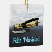 Feliz Navidad - de Havilland DH3-C Otter Keramisch Ornament (Rechts)