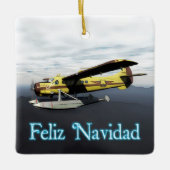 Feliz Navidad - de Havilland DH3-C Otter Keramisch Ornament (Voorkant)