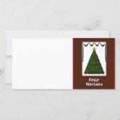 Feliz Navidad - de Kaart van de Foto (Voorkant)