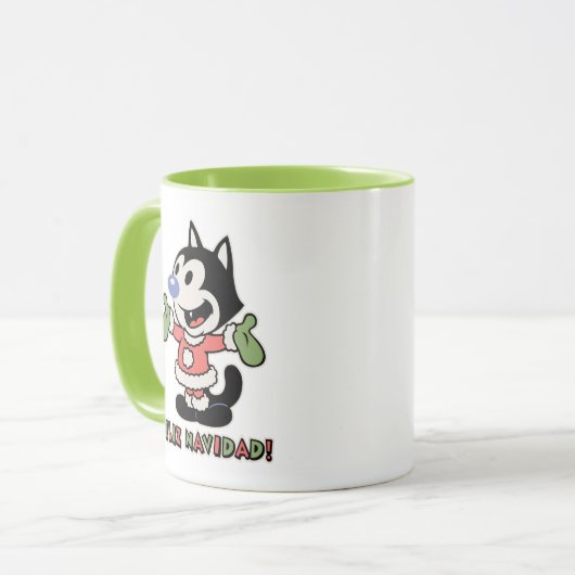Feliz Navidad de kat Mok (Voorkant links)