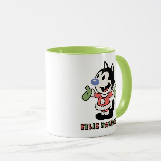 Feliz Navidad de kat Mok (Voorkant rechts)