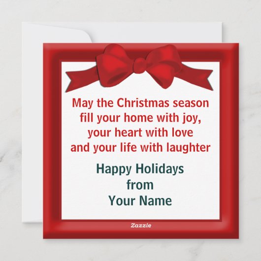 Feliz Navidad Desert Kerstmis Cactus Greeting Feestdagenkaart (Achterkant)