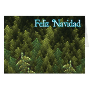 Feliz Navidad - Donker bos