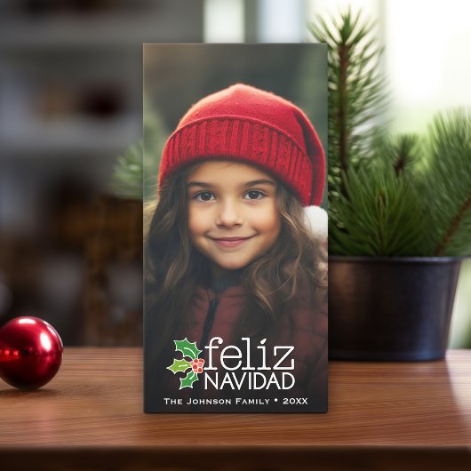 Feliz Navidad: Eén grote foto Feestdagenkaart